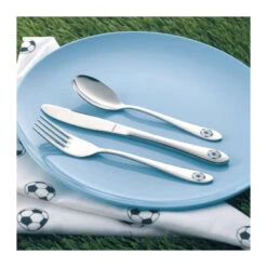 FOOTIE Set De 3 Couverts Enfant En Inox Amefa