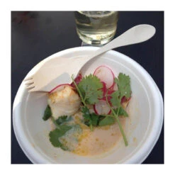 GEORGETTE Demoiselle Biodégradable Fourchette Finition Sable Blanc X 25 SC -Peugeot Boutique georgette demoiselle biodegradable fourchette finition sable blanc x 25 sc 3