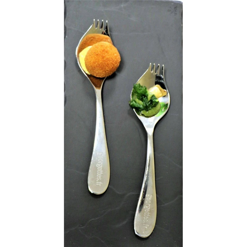 GEORGETTE Standing Demoiselle Fourchette Finition Argent 33 µ 6 GEORGETTE Standing Demoiselle Fourchette Finition Argent 33 µ – Image 6