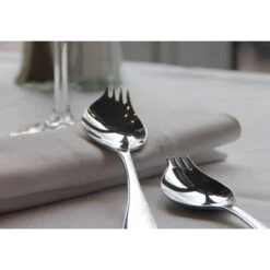 GEORGETTE Standing Grande Fourchette Inox 18/10 Finition Brillante Gaucher -Peugeot Boutique georgette standing grande fourchette inox 1810 finition brillante gaucher 12