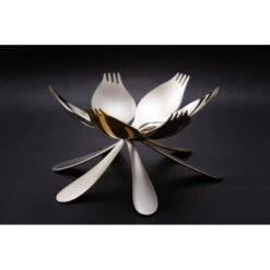 GEORGETTE Standing Grande Fourchette Inox 18/10 Finition Brillante Gaucher -Peugeot Boutique georgette standing grande fourchette inox 1810 finition brillante gaucher 6