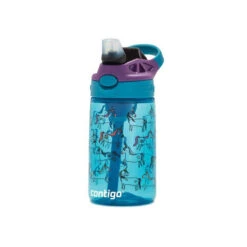 GIZMO Flip Gourde Enfant Avec Paille Contigo BLEU Licorne 420 Ml -Peugeot Boutique gizmo flip gourde enfant avec paille contigo bleu licorne 420 ml 9