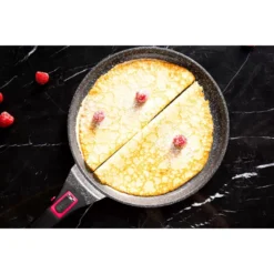 Granit PRO Crêpière Fonte Aluminium Revêtement Céramique Manche Amovible Induction D28 -Peugeot Boutique granit pro crepiere fonte aluminium revetement ceramique manche amovible induction d28 3