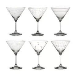 GRAPHIK Verre à Cocktail 29 Cl En Verre Gravé -Peugeot Boutique graphik verre a cocktail 29 cl en verre grave 3