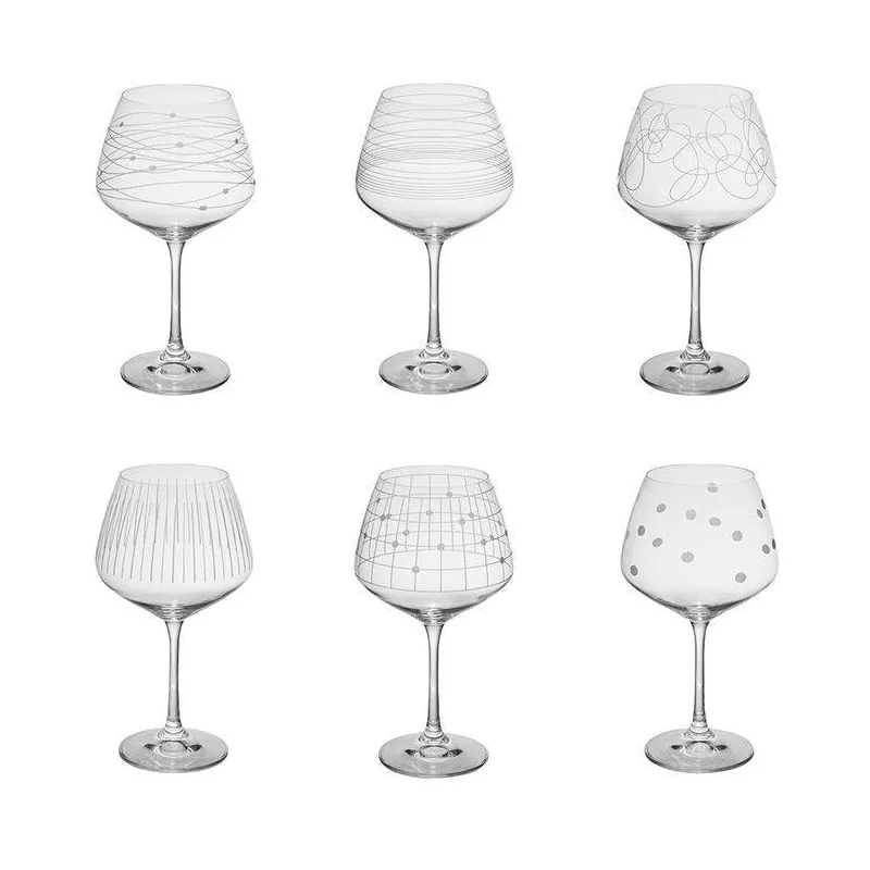 GRAPHIK Verre à Dégustation 58 Cl En Verre Gravé - Les 6 2 GRAPHIK Verre à Dégustation 58 Cl En Verre Gravé - Les 6 – Image 2