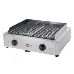 Gril Barbecue électrique Mythic XL 3400 W Plaque Fonte émaillée KRAMPOUZ