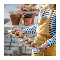 Grille De Repos Etagère Inox Pour Plancha FUSION 60 ENO -Peugeot Boutique grille de repos etagere inox pour plancha fusion 60 eno 6