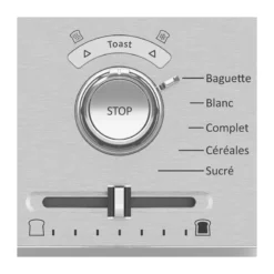 Grille Pain électique Expert Toaster Inox 2 Fentes Extra-Longues Riviera&Bar Inox -Peugeot Boutique grille pain electique expert toaster inox 2 fentes extra longues rivierabar inox 8