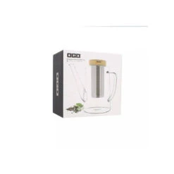 GUSTAVE Théière En Verre Borosilicate Bouchon Bois 1.2 L OGO -Peugeot Boutique gustave theiere en verre borosilicate bouchon bois 12 l ogo 9