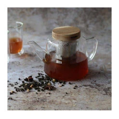 GUSTAVE Théière En Verre Borosilicate Bouchon Bois 1L OGO 6 GUSTAVE Théière En Verre Borosilicate Bouchon Bois 1L OGO -Peugeot Boutique gustave theiere en verre borosilicate bouchon bois 1l ogo 2