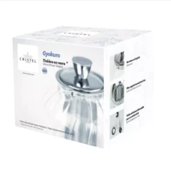 GYOKURO Théière En Verre Borosilicate Avec Infuseur Inox Et Fond Dévissable CRISTEL 0,8 L 19 GYOKURO Théière En Verre Borosilicate Avec Infuseur Inox Et Fond Dévissable CRISTEL 0,8 L -Peugeot Boutique gyokuro theiere en verre borosilicate avec infuseur inox cristel 08 l p 7