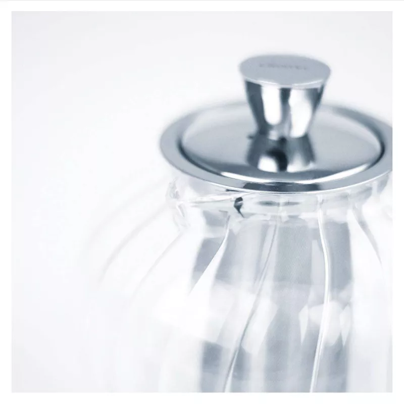 GYOKURO Théière En Verre Borosilicate Avec Infuseur Inox Et Fond Dévissable CRISTEL 0,8 L 9 GYOKURO Théière En Verre Borosilicate Avec Infuseur Inox Et Fond Dévissable CRISTEL 0,8 L – Image 9