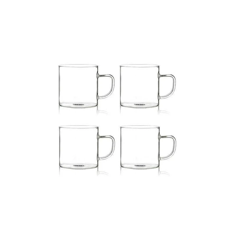 HELYA Tasse Thé Café 25 Cl Verre Borosilicate OGO - Les 4 8 HELYA Tasse Thé Café 25 Cl Verre Borosilicate OGO - Les 4 – Image 8