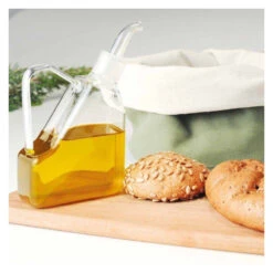 Huilier Vinaigrier Avec Bouchon Verseur En Verre WD Lifestyle 350 Ml Jerricane SC -Peugeot Boutique huilier vinaigrier avec bouchon verseur en verre wd lifestyle 350 ml jerricane sc 3