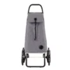 IMAX MF Poussette De Marché Chariot De Courses 6 Roues ROLSER Gris