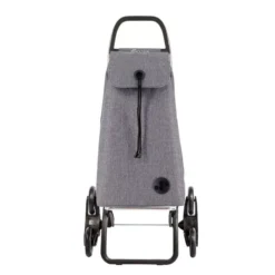 IMAX MF Poussette De Marché Chariot De Courses 6 Roues ROLSER Gris