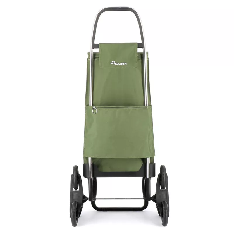 IMAX MF Poussette De Marché Chariot De Courses 6 Roues ROLSER Kaki 4 IMAX MF Poussette De Marché Chariot De Courses 6 Roues ROLSER Kaki – Image 4