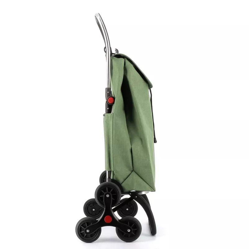 IMAX TWEED Poussette De Marché Chariot De Courses 6 Roues Pliable ROLSER Vert 7 IMAX TWEED Poussette De Marché Chariot De Courses 6 Roues Pliable ROLSER Vert – Image 7