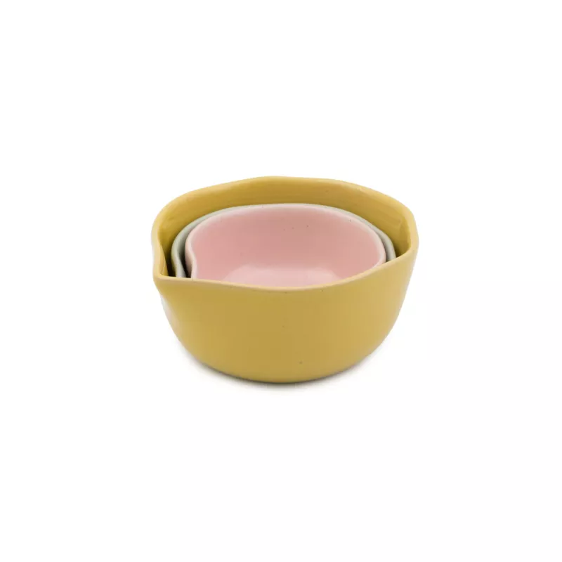 Kitchen Craft Jamie Oliver Set De 3 Coupelles En Grès Kitchencraft 4 Kitchen Craft Jamie Oliver Set De 3 Coupelles En Grès Kitchencraft – Image 4