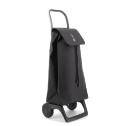 JET TWEED Poussette De Marché Chariot De Courses 2 Roues ROLSER Noir