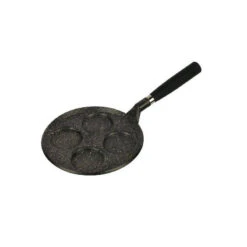 JULIENNE GRANIT Poêle à Crêpes 4 Pancakes Ou Blinis Fonte Aluminium Manche Amovible INDUCTION D24 -Peugeot Boutique julienne granit poele a crepes 4 pancakes fonte aluminium manche amovible induction d24 2