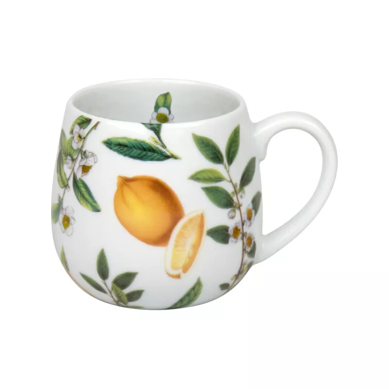 Thé Noir Mug En Porcelaine Citrons Könitz 3 Thé Noir Mug En Porcelaine Citrons Könitz – Image 3