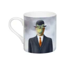 LE FILS DE L'HOMME Mug En Porcelaine By René Magritte De Könitz -Peugeot Boutique jungle mug en porcelaine vert les 4 24