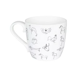 PICASSO ANIMAUX Mug En Porcelaine Könitz -Peugeot Boutique jungle mug en porcelaine vert les 4 7