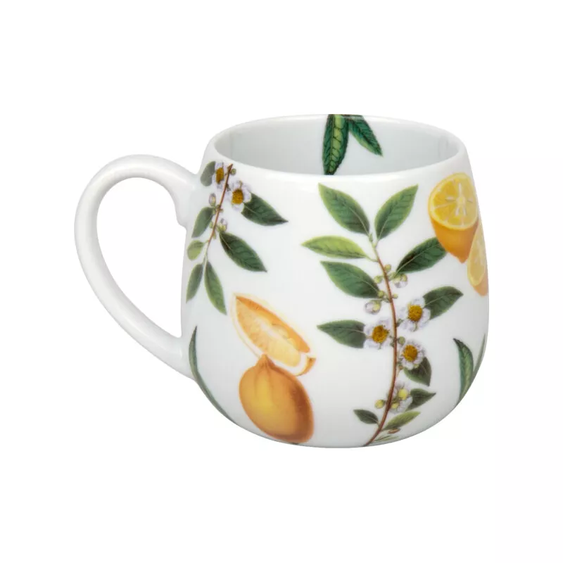Thé Noir Mug En Porcelaine Citrons Könitz 2 Thé Noir Mug En Porcelaine Citrons Könitz – Image 2
