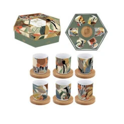 EASY LIFE KILIMANJARO Coffret Tasse Expresso Porcelaine - Les 6 SC
