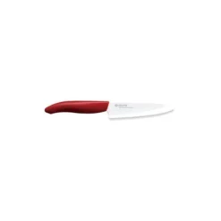 KYOCERA Petit Couteau Office Céramique Lame Blanche Rouge
