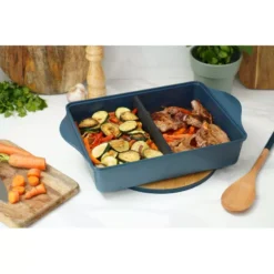L'Incroyable Plat à Four Ajustable-Bleu Myrtille COOKUT 30 L'Incroyable Plat à Four Ajustable-Bleu Myrtille COOKUT -Peugeot Boutique l incroyable plat a four ajustable myrtille cookut nvs 10