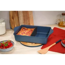 L'Incroyable Plat à Four Ajustable-Bleu Myrtille COOKUT 38 L'Incroyable Plat à Four Ajustable-Bleu Myrtille COOKUT -Peugeot Boutique l incroyable plat a four ajustable myrtille cookut nvs 18