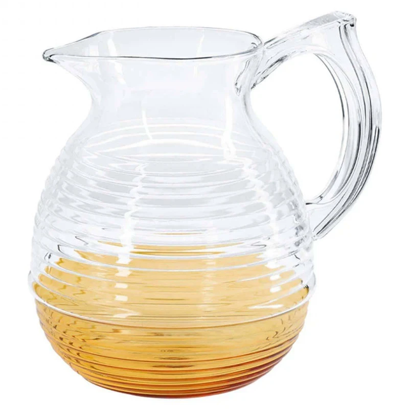 LA CARAFE DELUXE Carafe à Eau En Verre 1.3 L Abricot 2 LA CARAFE DELUXE Carafe à Eau En Verre 1.3 L Abricot – Image 2