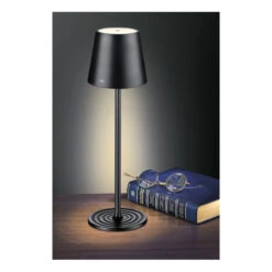 Lampe Rechargeable De Table Sans Fil CILIO Noir