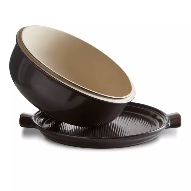 LE PAIN Coffret Cloche Moule à Pain Les Secrets D´Emile HENRY NOIR Fusain VPC 8 LE PAIN Coffret Cloche Moule à Pain Les Secrets D´Emile HENRY NOIR Fusain VPC – Image 8