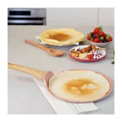 L´incroyable Crêpière Poêle à Crêpes Plancha Cookut Revêtement Céramique 26 Cm - Rose Guimauve 9 L´incroyable Crêpière Poêle à Crêpes Plancha Cookut Revêtement Céramique 26 Cm - Rose Guimauve -Peugeot Boutique lincroyable crepiere poele a crepes plancha cookut revetement ceramique 28 cm rose guimauve 3
