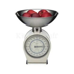 Kitchen Craft LIVING NOSTALGIA Balance Mécanique 4 Kg CREME