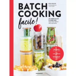 Livre De Recettes De Cuisine Batch Cooking Facile MARABOUT Hachette