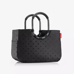 LOOPSHOPPER L Panier à Provisions REISENTHEL Frame Glossy Dots Black