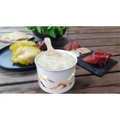 LUMI Raclette à La Bougie Individuelle Cookut- Les 2 Série Limitée Montagnes Blanches -Peugeot Boutique lumi raclette a la bougie individuelle cookut les 2 serie limitee montagnes blanches 7