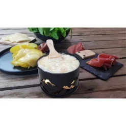 LUMI Raclette à La Bougie Individuelle Cookut- Les 2 Série Limitée Montagnes Noires -Peugeot Boutique lumi raclette a la bougie individuelle cookut les 2 serie limitee montagnes noires 8