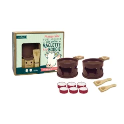 LUMI Raclette à La Bougie Individuelle Cookut- Les 2 Série Limitée Vache Marron -Peugeot Boutique lumi raclette a la bougie individuelle cookut les 2 serie limitee vache marron 5