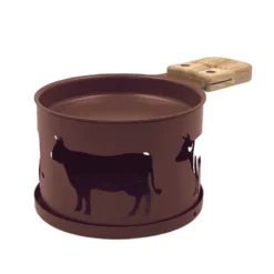 LUMI Raclette à La Bougie Individuelle Cookut- Les 2 Série Limitée Vache Marron -Peugeot Boutique lumi raclette a la bougie individuelle cookut les 2 serie limitee vache marron 7