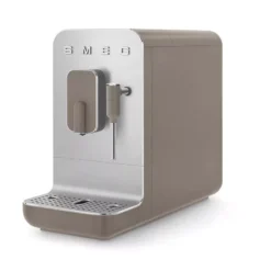 Machine à Café Automatique Avec Broyeur Et Buse Intégré SMEG Taupe Mat -Peugeot Boutique machine a cafe automatique avec broyeur et buse integre smeg taupe mat 11
