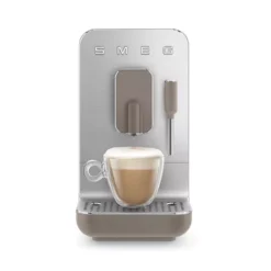Machine à Café Automatique Avec Broyeur Et Buse Intégré SMEG Taupe Mat -Peugeot Boutique machine a cafe automatique avec broyeur et buse integre smeg taupe mat 14
