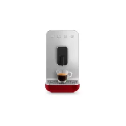 Machine à Café Automatique Avec Broyeur Intégré SMEG Rouge Mat -Peugeot Boutique machine a cafe automatique avec broyeur integre smeg rouge mat 12