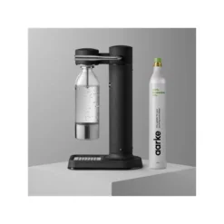 Machine à Eau Gazeuse Carbonator 3 AARKE Inox -Peugeot Boutique machine a eau gazeuse carbonator pro aarke inox nvs 13