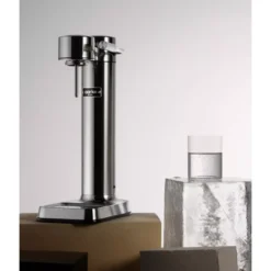 Machine à Eau Gazeuse Carbonator 3 AARKE Inox -Peugeot Boutique machine a eau gazeuse carbonator pro aarke inox nvs 16