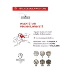 MAESTRO Moulin à Poivre PEUGEOT Gris Graphite 11 Cm 34 MAESTRO Moulin à Poivre PEUGEOT Gris Graphite 11 Cm -Peugeot Boutique maestro moulin a poivre peugeot gris graphite 10 cm 14